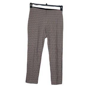 A New Day houndstooth print straight leg pants size 8